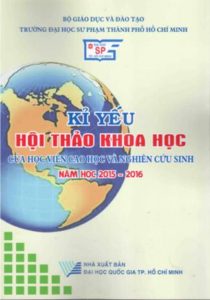 in kỷ yếu khoa học 